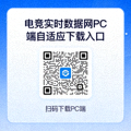 电竞实时数据网PC端自适应下载入口二维码
