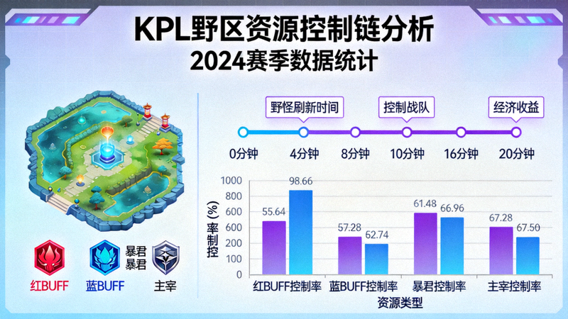 KPL野区资源控制链分析数据配图